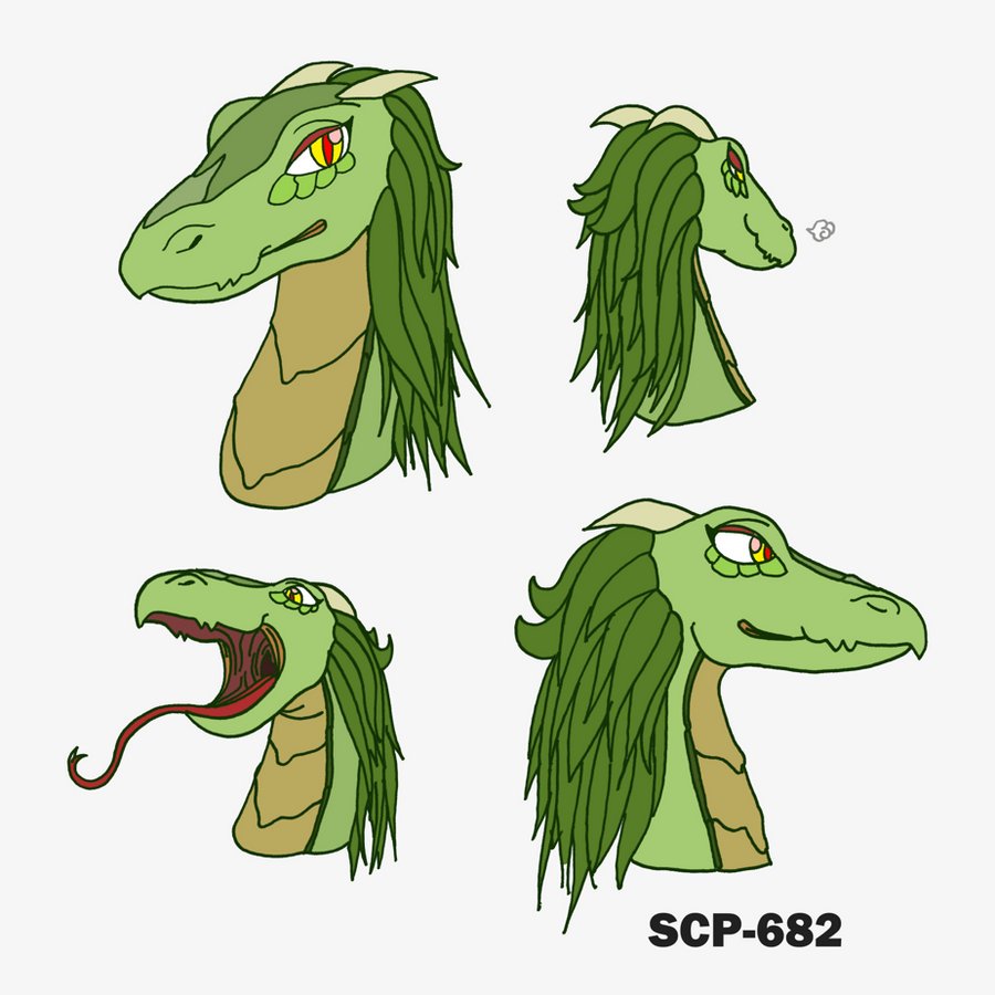 SCP682 by CopyPastePony on DeviantArt