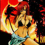 Erza Scarlet Bikini in color