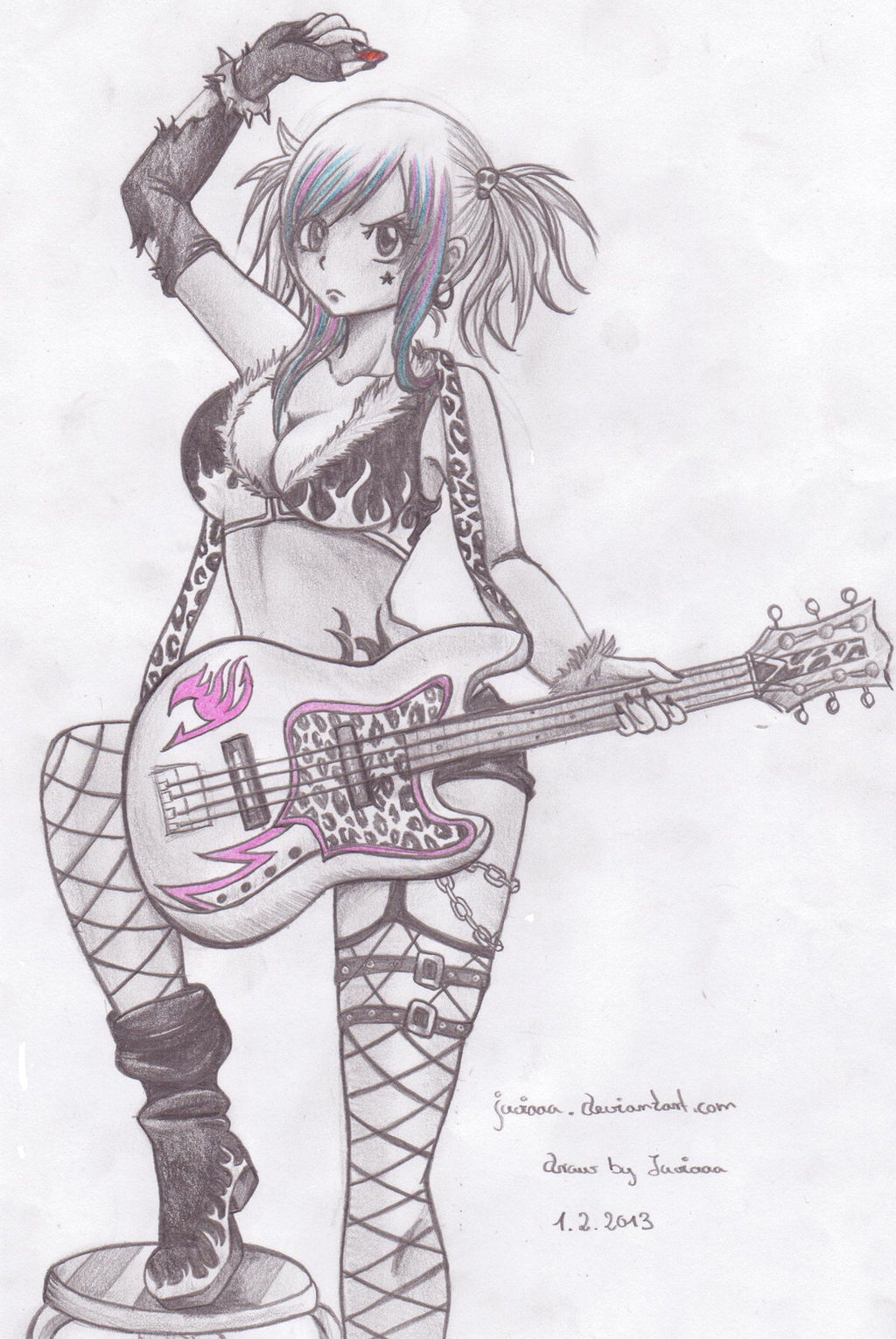Rocker girl Lucy
