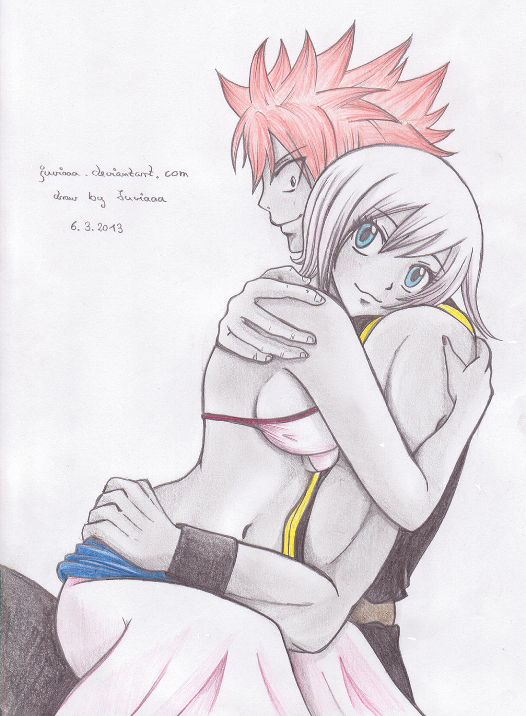 Natsu x Lisanna by Juviaaa on DeviantArt