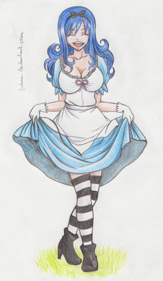 Juvia in wonderland