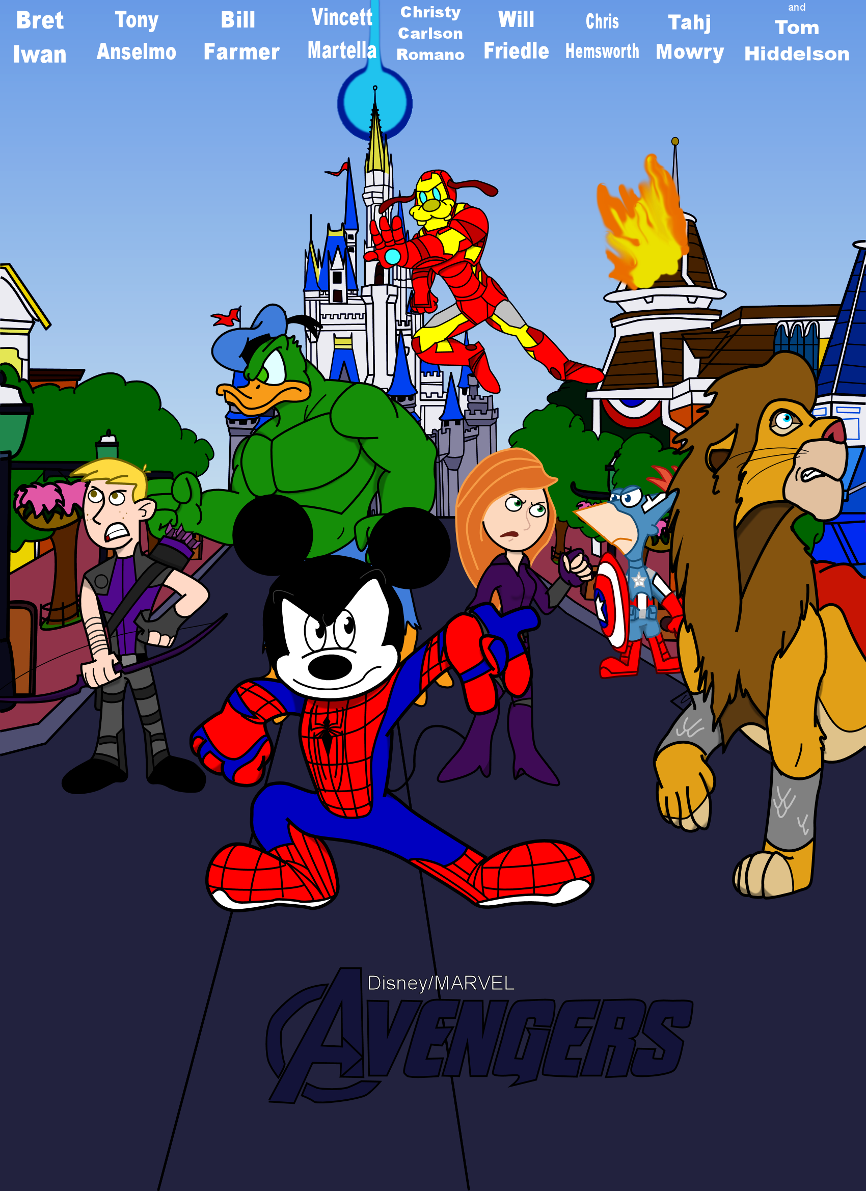 Disney/MARVEL Avengers Poster 2