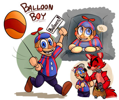 Meet Balloon Boy From FNAF 2