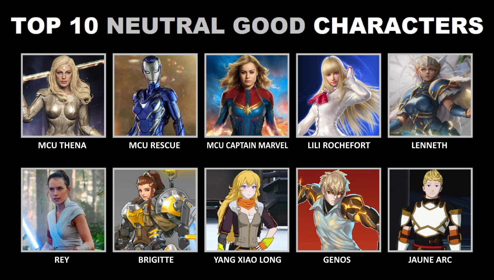 Random Characters Neutral Good 2 by ScrewBattle on DeviantArt