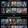 Final Fantasy Heroes Team vs Villains Team