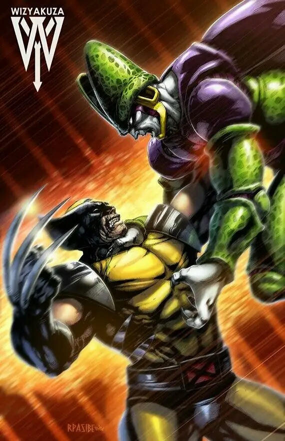 Wolverines Cell 616 Wolverine vs Perfect Cell Fan Art by ScrewBattle on DeviantArt