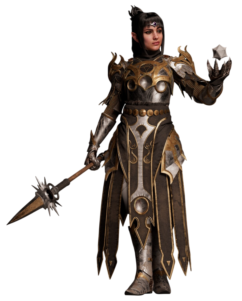 Shadowhearth Shadowheart - Baldur's Gate Render 1 by ScrewBattle on DeviantArt