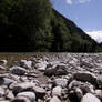 River Bed Green Sky