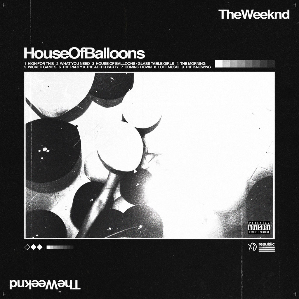 The Weeknd - House Of Balloons Cover Art by lisskand on DeviantArt
