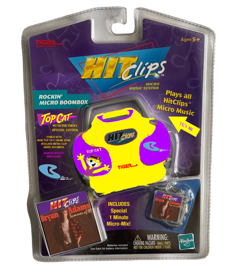 Hit Claps On RARE HitClips Top Cat Spec. Edition Boombox (2001) by Blumaster2006 on ...
