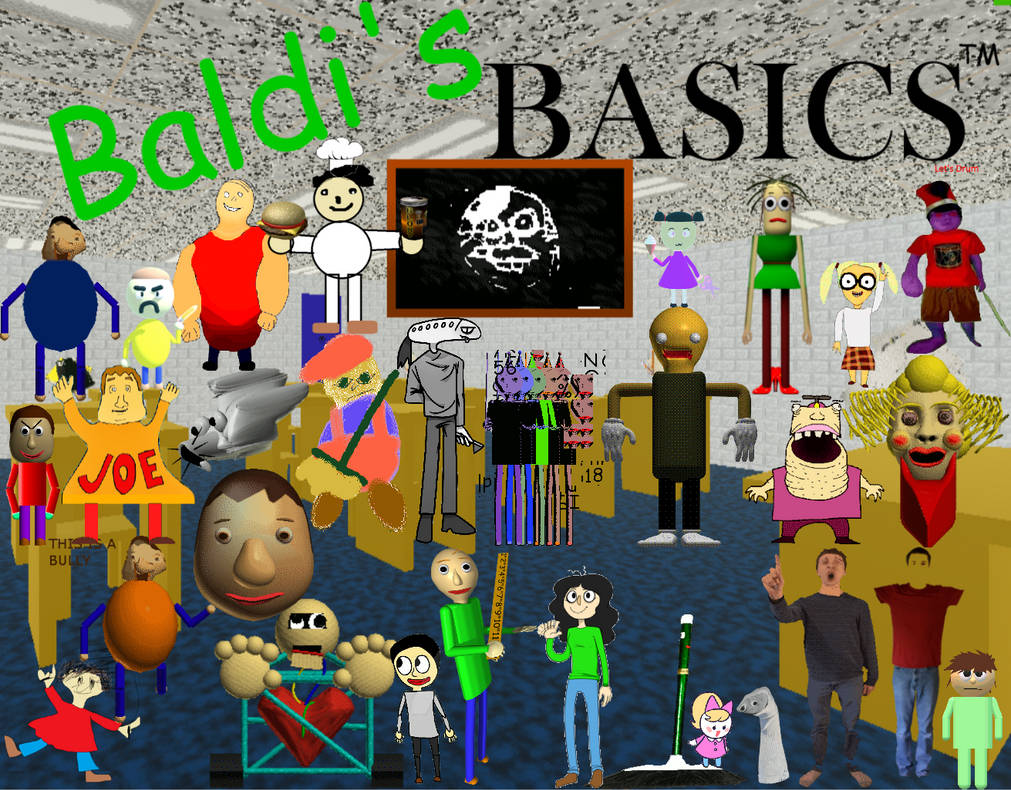 Baldi's basics (not my characters) by 052306Ja on DeviantArt