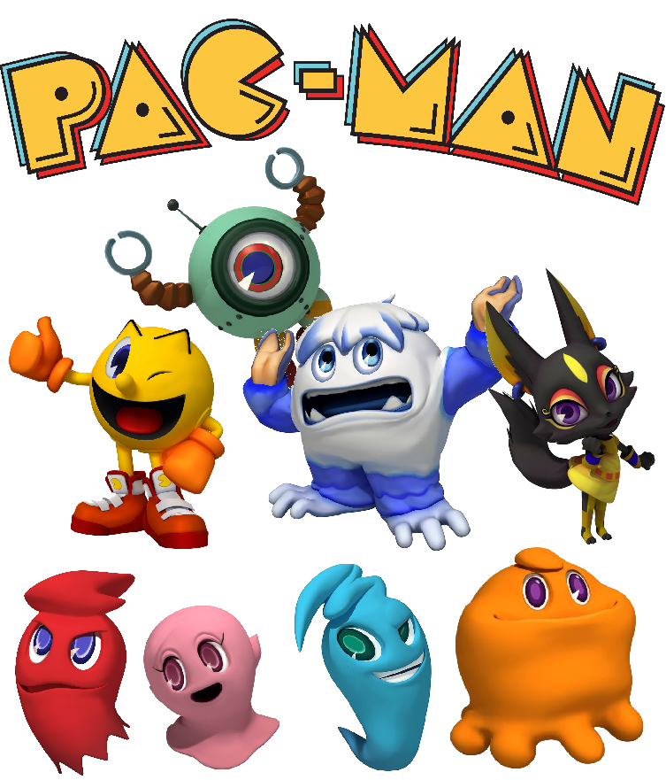 Person Pacman Pac Man Characters | Inky Pac-Man – GXRAJM