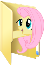 Custom Fluttershy folder icon