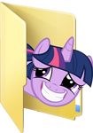 Custom Twilight Sparkle folder icon