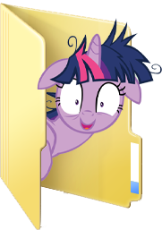 Custom Crazy Twilight folder icon