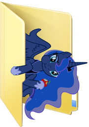 Custom Luna folder icon