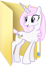 Custom Fleur de Lis folder icon by Blues27Xx