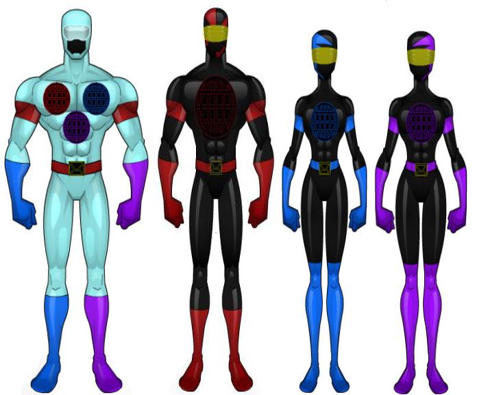 Power rangers in space 2013 alpha ranger team by jcsj1995 on DeviantArt