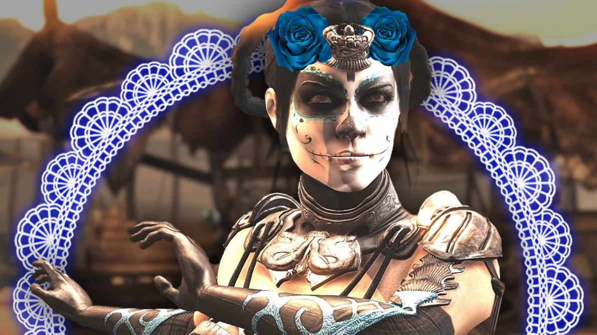 Kitana Day Of The Dead by kobozev04 on DeviantArt