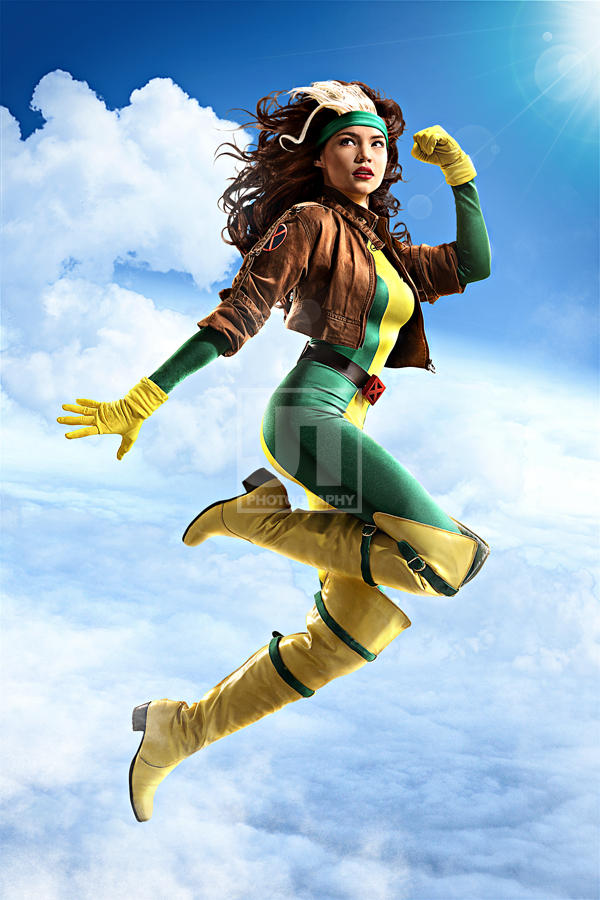 Rogue X Men Flying Rogue in Flight by jaytablante on DeviantArt