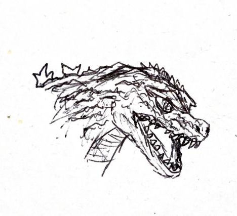 Godzilla head by infinity-godzilla on DeviantArt