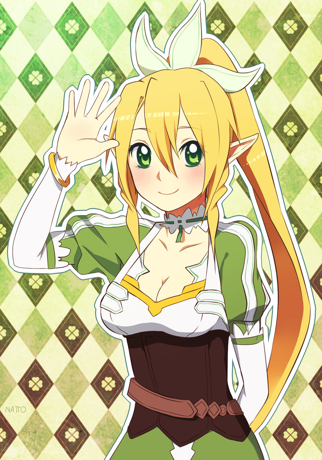 Leafa Body Leafa by nattouh on DeviantArt