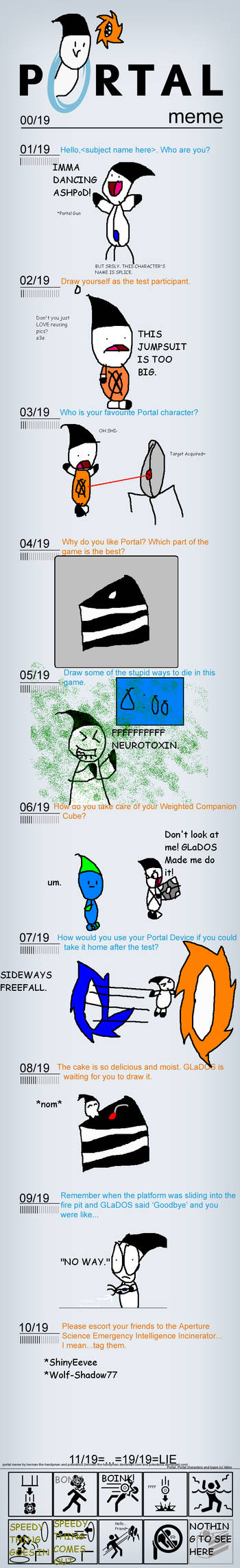 Portal Meme by SnowWolfGuntz on DeviantArt