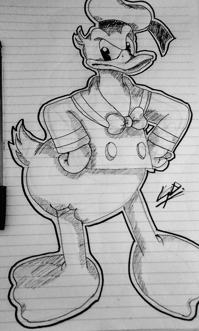 Donald Duck Traditional art by ShimoDuck on DeviantArt