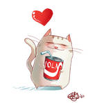 Coke Kitty by DrewGreen