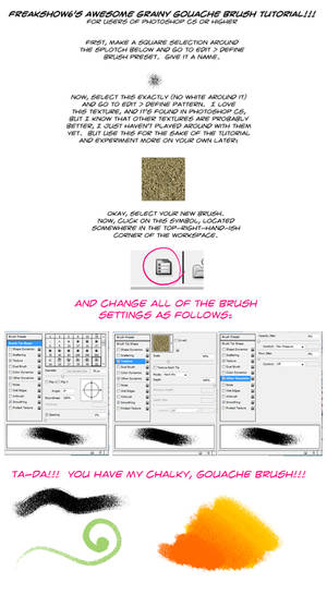 Photoshop Gouache Tutorial