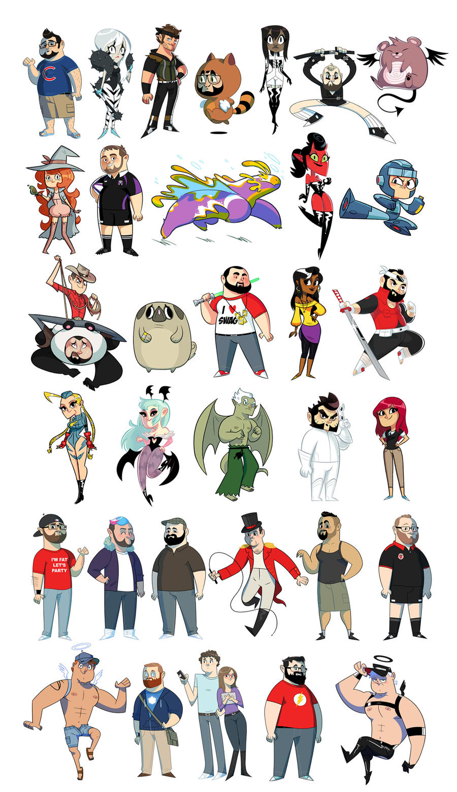 Commish Nov2011 full body by DrewGreen