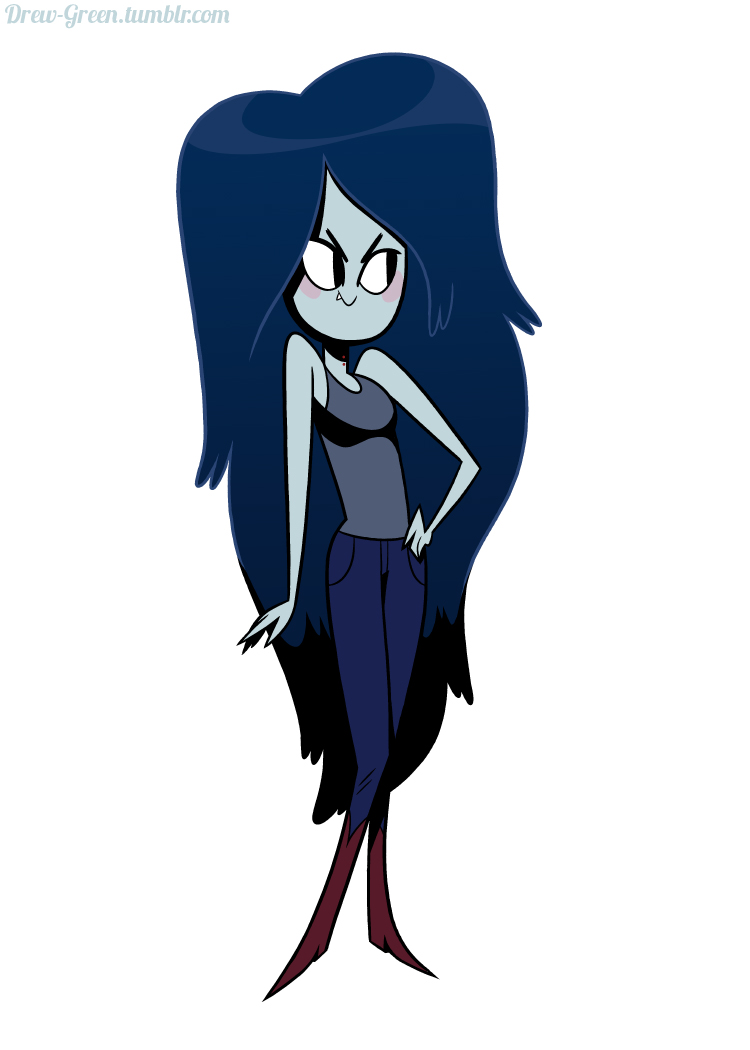 Marceline - Commission Sample by DrewGreen