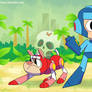 Mega Man and Rush