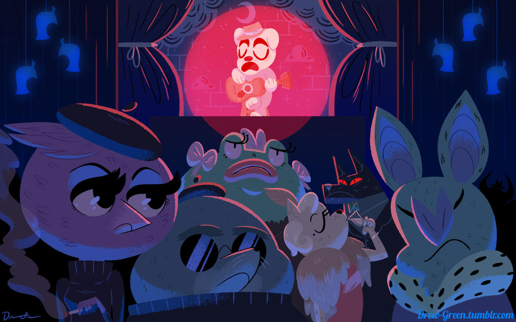 Animal Crossing After Dark by DrewGreen