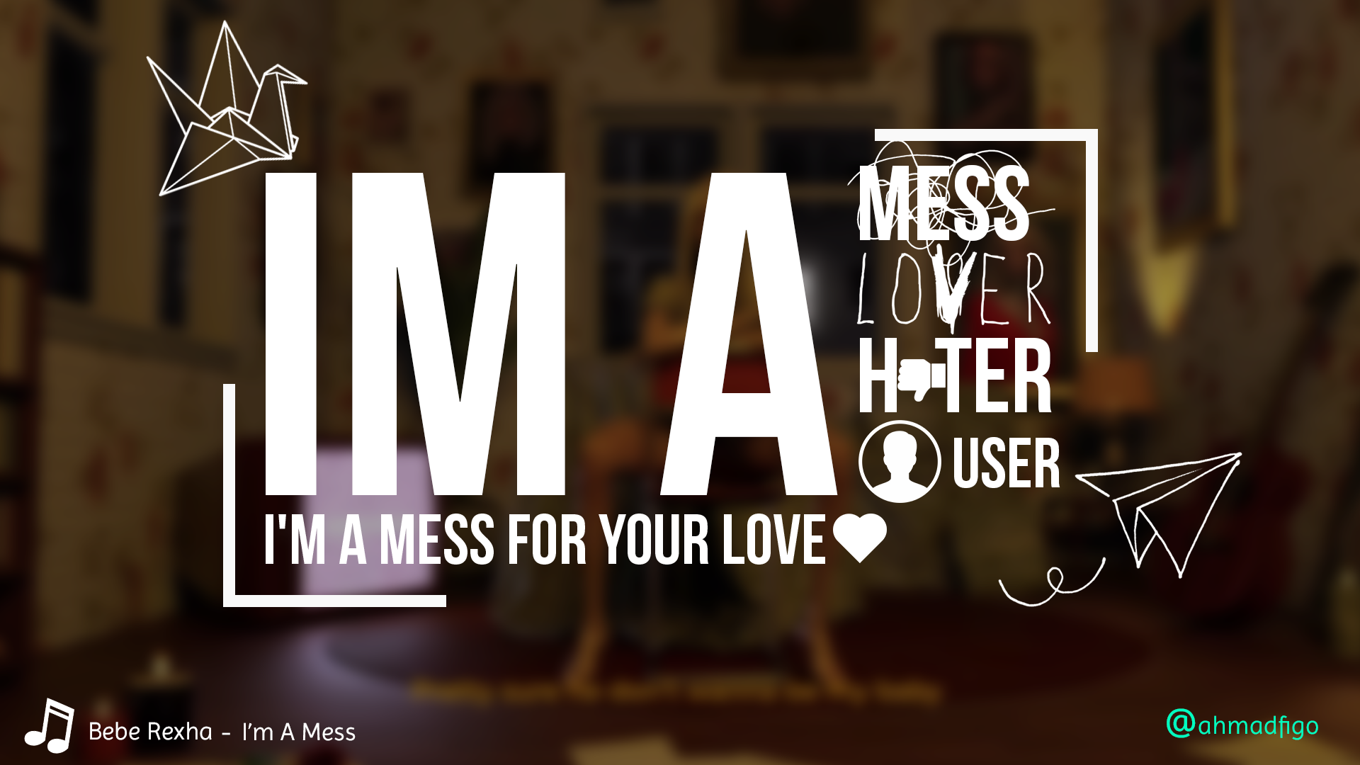 Im A Mess Bebe Rexha Lyric Part S Wallpaper By Thisisahmadfigo On Deviantart Im A Mess Bebe Rexha Lyric Part S Wallpaper By Thisisahmadfigo On Deviantart