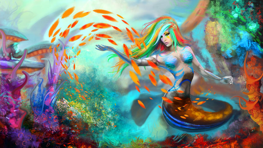 Beauties Of The Deep by N-Deed