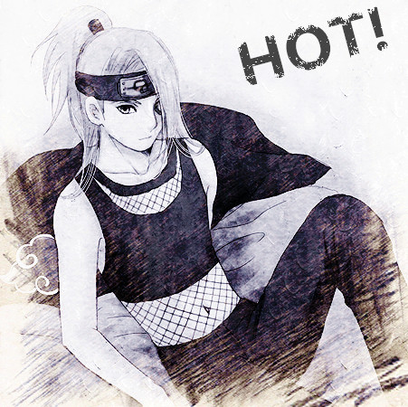 Deidara LOOKS VERY HOT