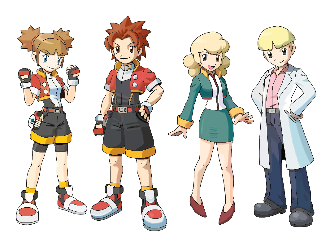 Pokemon Ranger Characters By Quizzywow On DeviantArt.