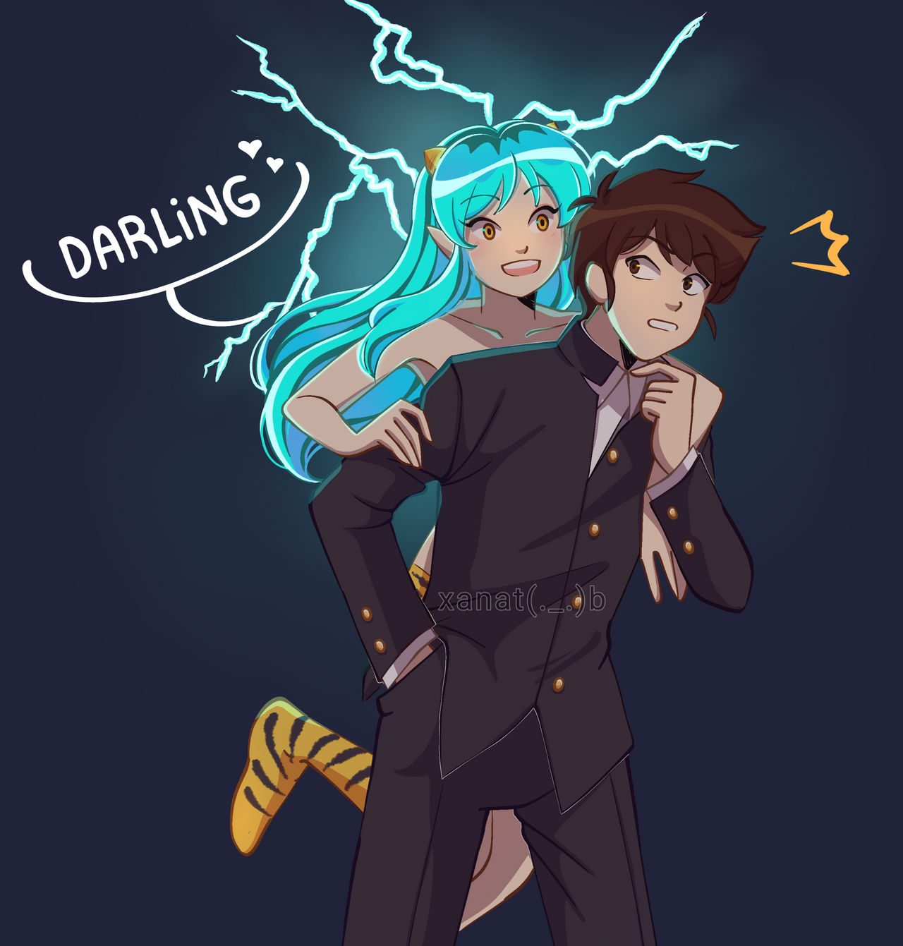 Urusei Yatsura By Xanat030 On DeviantArt urusei-yatsura-by-xanat030-on-deviantart