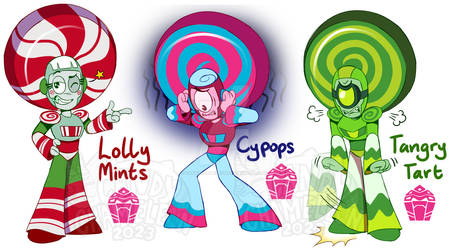 Cypops, Lolly Mints, and Tangry Tart