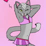 wanna play? femboy kitty pin up