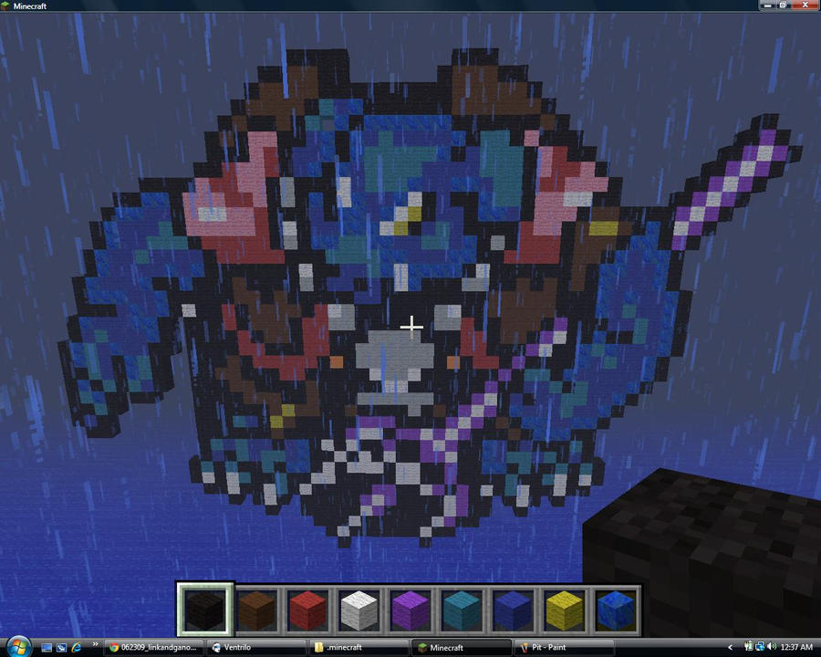 Minecraft Ganon Ganon (Link to the past) Minecraft by Jinchuurikininetails on DeviantArt