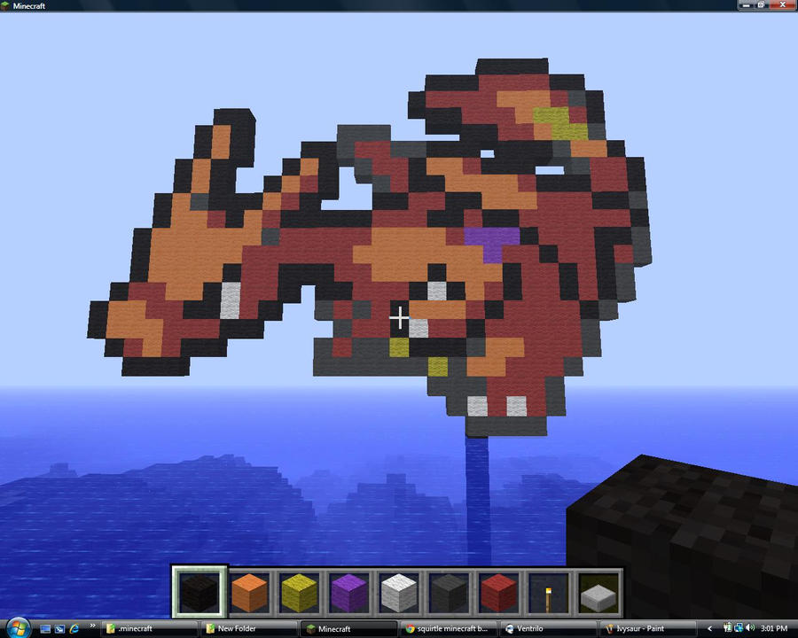 Charizard Minecraft by Jinchuurikininetails on DeviantArt