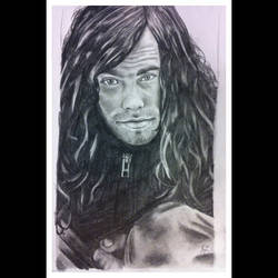 Bert McCracken - The Used Portrait