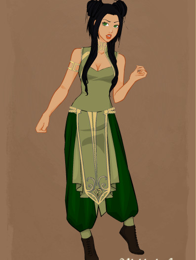 pix Female Avatar Earthbender Oc avatar oc the green dragon by