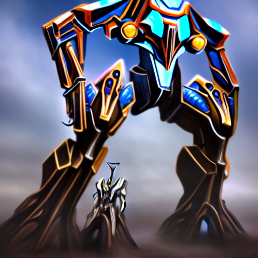 Protoss Colossal Concept by SurfCyber on DeviantArt
