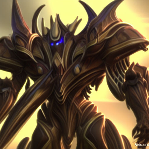 Protoss Colossal High Templar Ejecting Waste by SurfCyber on DeviantArt