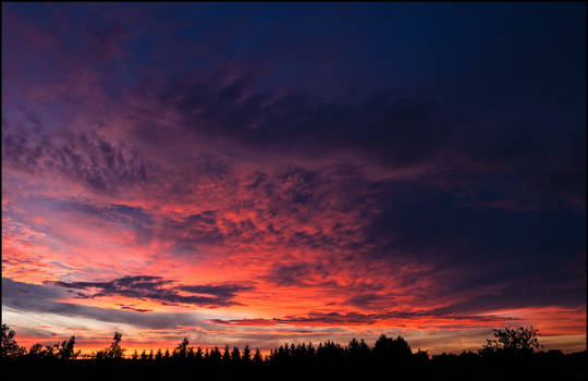 Apocalyptic sundown