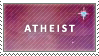 atheist stamp