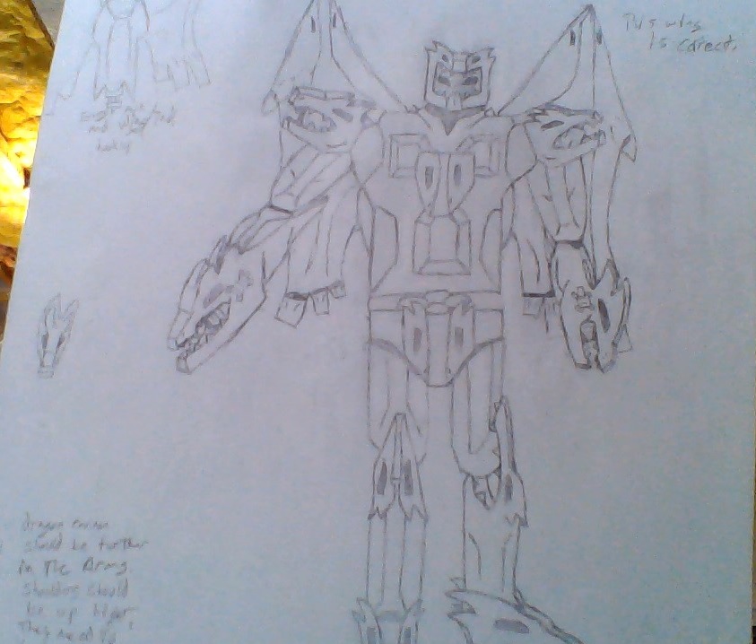 Dragon Super Robot Concept